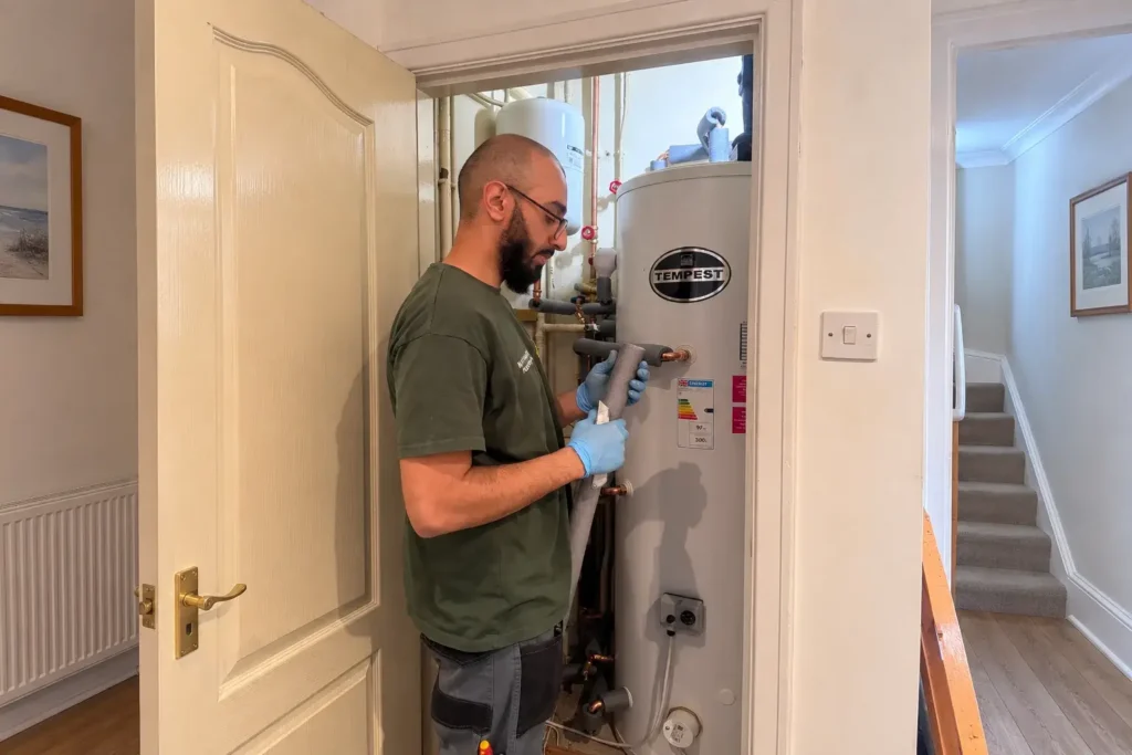 Boiler Room Insulation Work