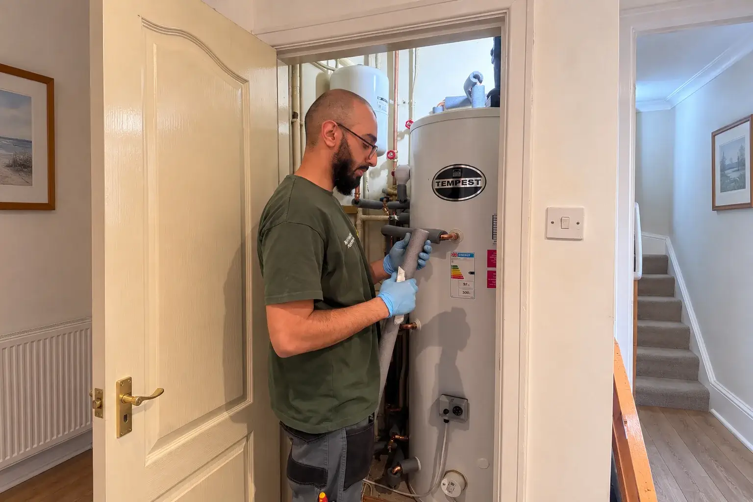 Boiler Room Insulation Work